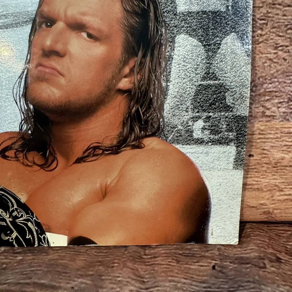 WWF 2001 16 Month Calendar Stone Cold The Rock Triple H Chyna Undertaker Kane